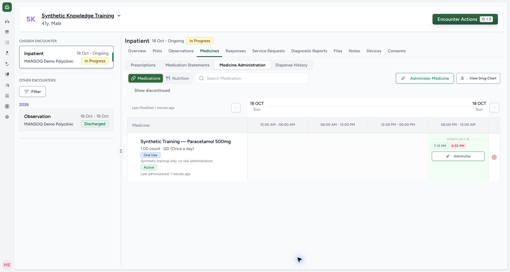 Retained original and completed replacement. Actual MANSOQ application with explicitly synthetic local training data.