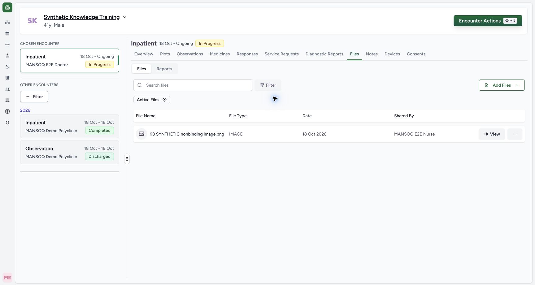 Inspect Active Files filter. Actual 1728 by 921 MANSOQ desktop workflow.