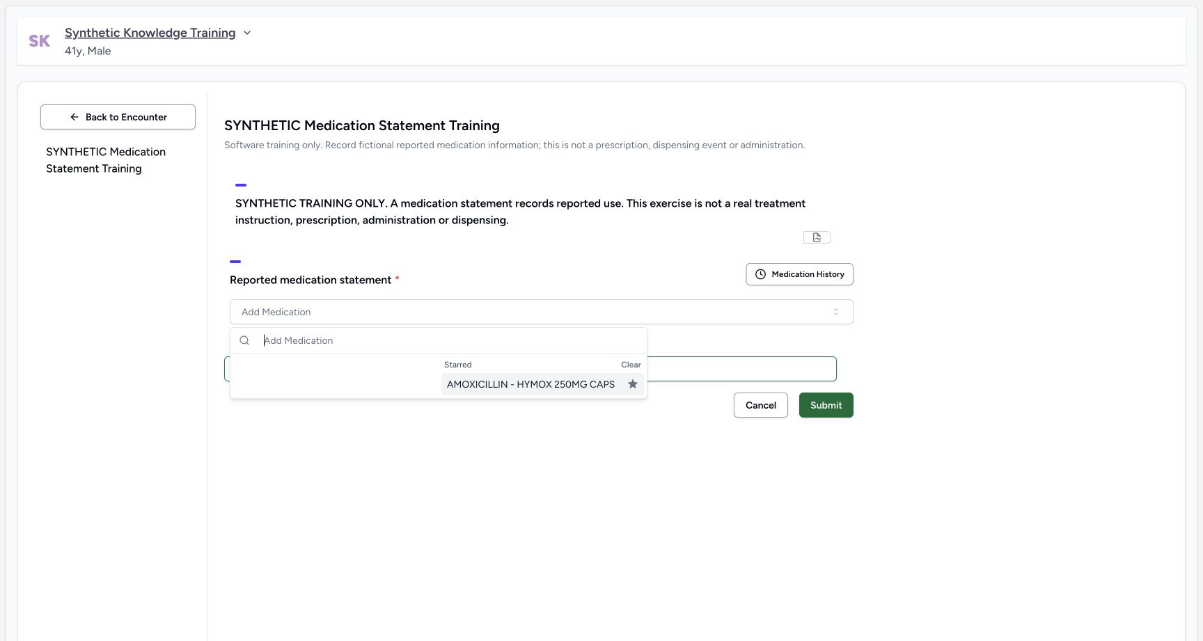 Starred code. Actual 1728 by 921 desktop synthetic medication statement teaching.