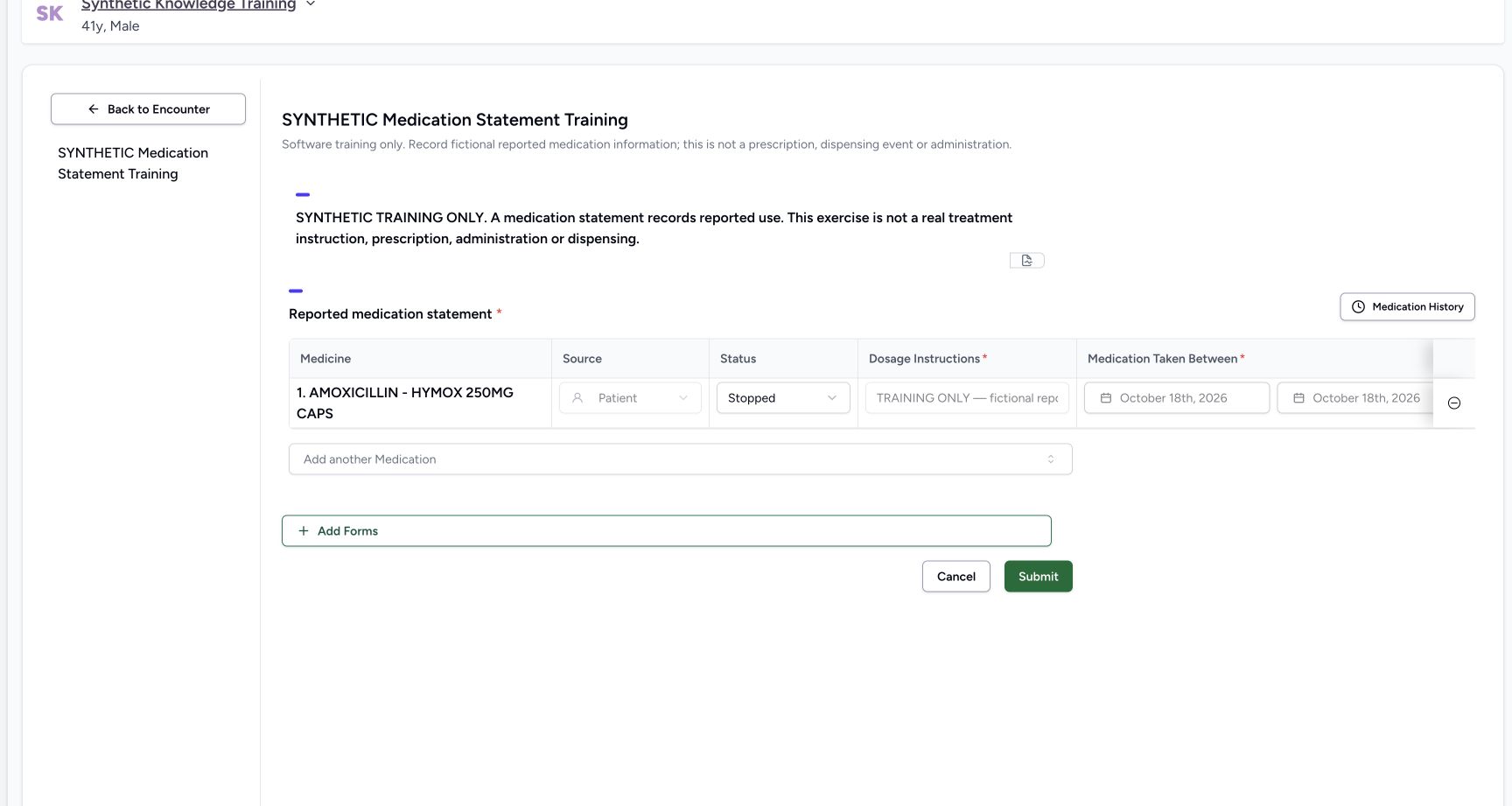 Correction cancelled. Actual 1728 by 921 desktop statement lifecycle and selected-encounter scope.