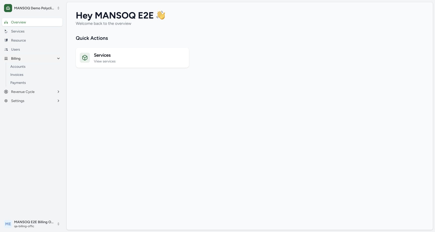 Open Accounts from Billing. Actual synthetic Billing Officer desktop lesson.