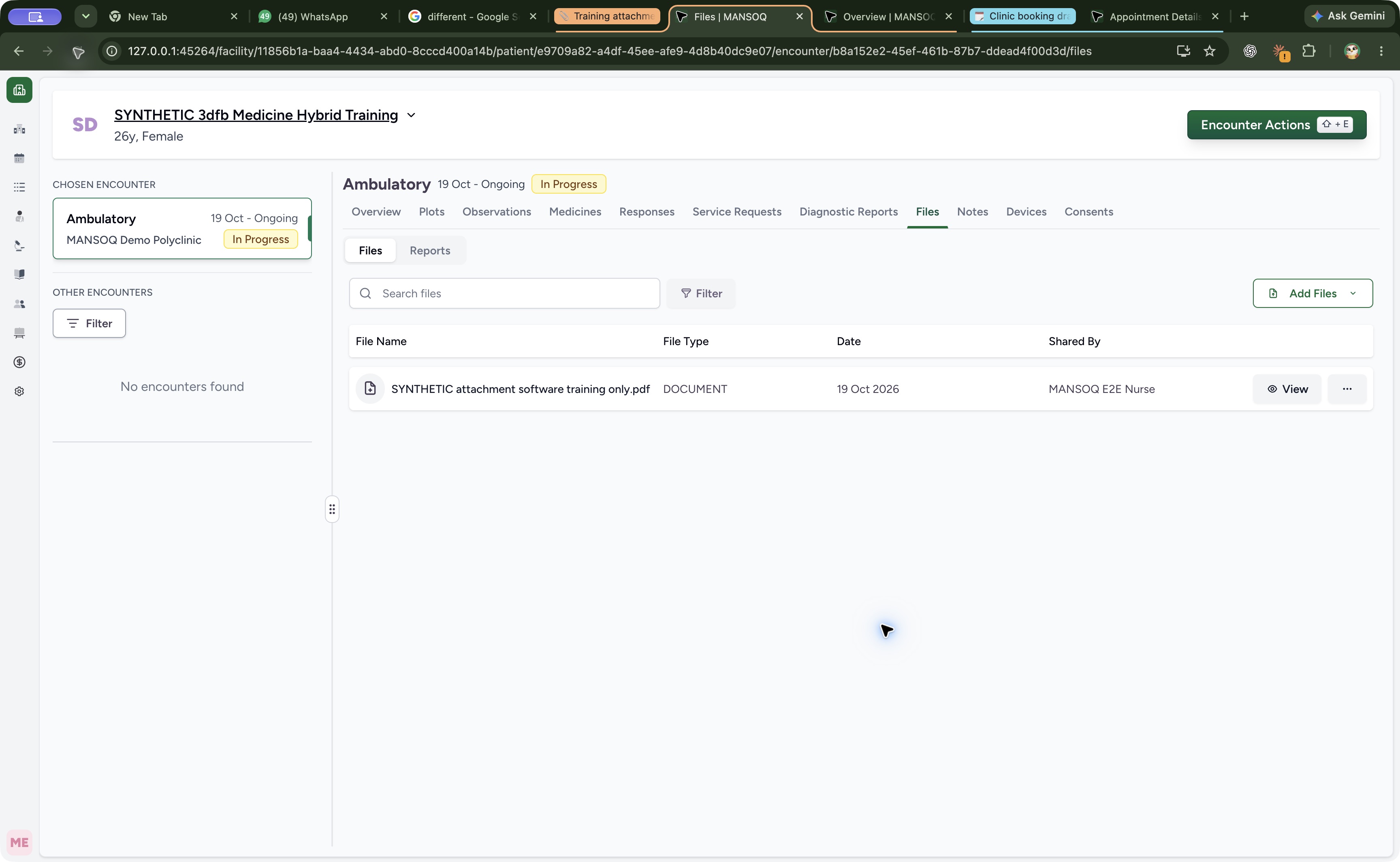 Verify the saved row after a normal reload. Genuine wide original MANSOQ Nurse view of an explicitly fictional attachment software exercise.