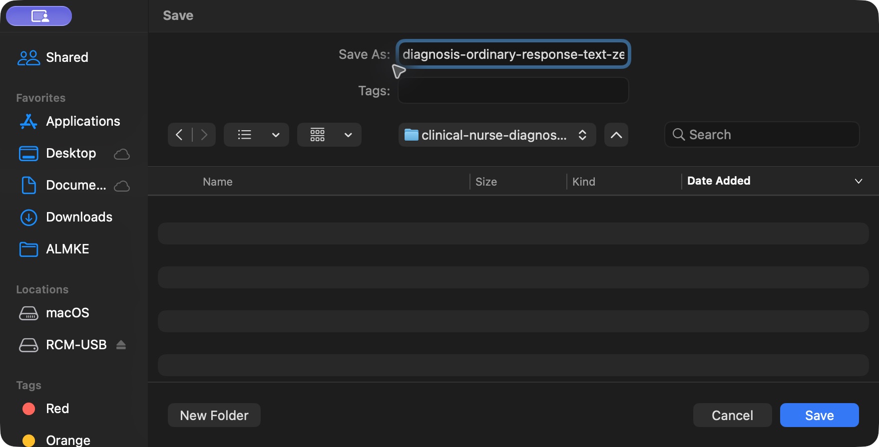 Choose the PDF filename and folder in the native Save dialog. Genuine synthetic ordinary Diagnosis response.