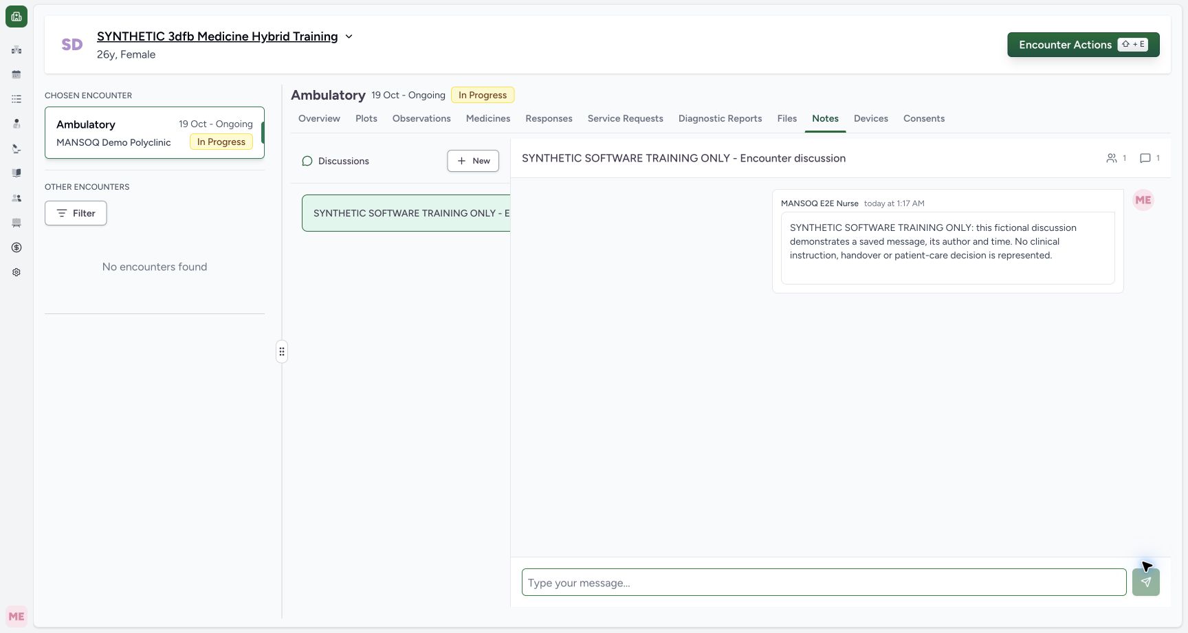 Saved message author time and cleared composer on the synthetic training case